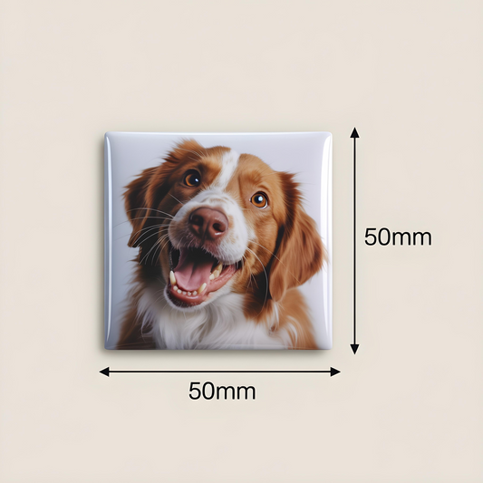 Magnet Foto Personalizat 5×5 cm – Amintirea Ta, Mereu la Vedere